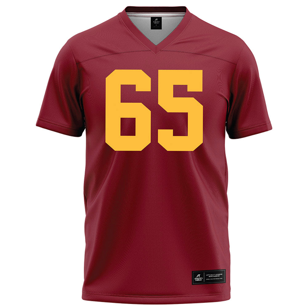 Minnesota - NCAA Football : Greg Johnson - Maroon Football Jersey-0