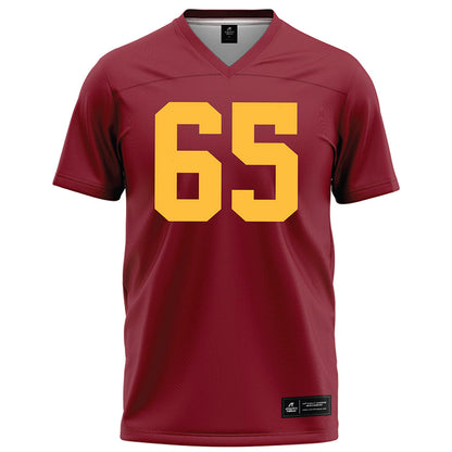 Minnesota - NCAA Football : Greg Johnson - Maroon Football Jersey-0