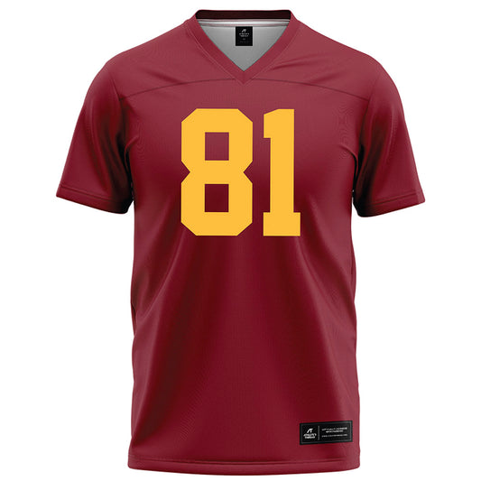 Minnesota - NCAA Football : Quentin Redding - Maroon Football Jersey-0