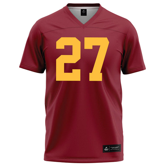 Minnesota - NCAA Football : Simon Seidl - Maroon Football Jersey-0