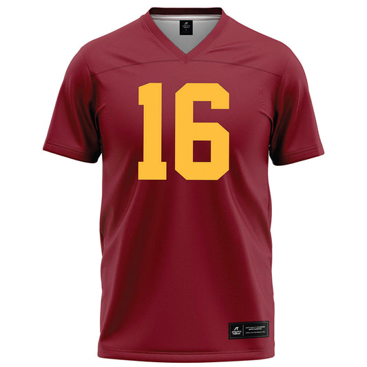 Minnesota - NCAA Football : Malachi Coleman - Maroon Football Jersey-0