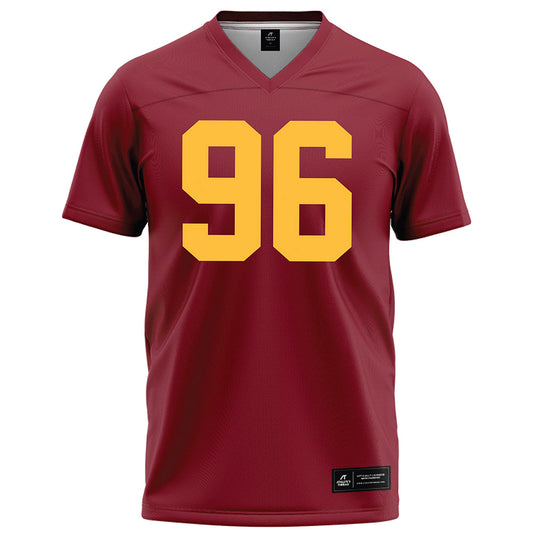 Minnesota - NCAA Football : Abu Tarawallie - Maroon Football Jersey-0