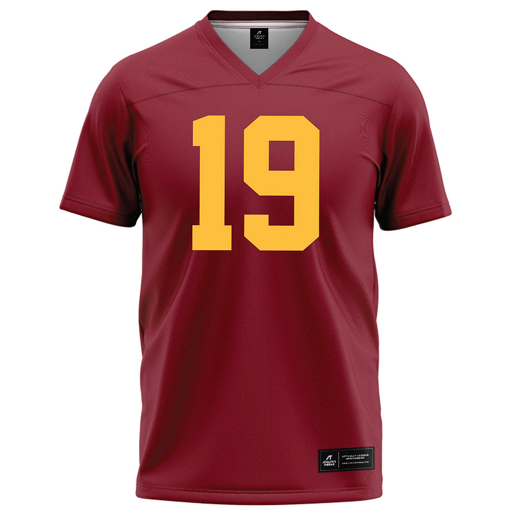 Minnesota - NCAA Football : Pierce Walsh - Maroon Football Jersey-0
