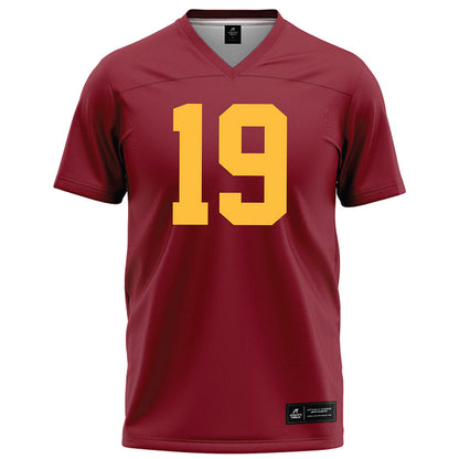 Minnesota - NCAA Football : Pierce Walsh - Maroon Football Jersey-0