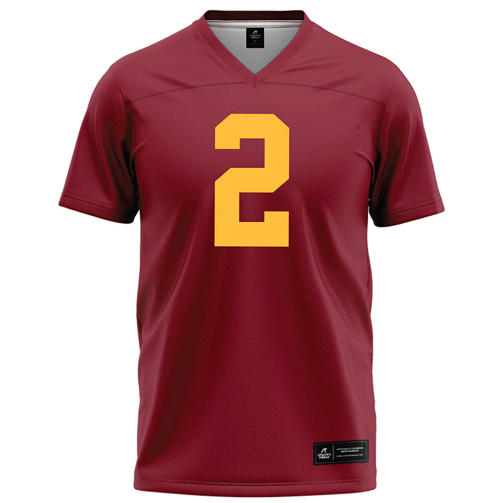 Minnesota - NCAA Football : A.J. Turner - Maroon Football Jersey-0