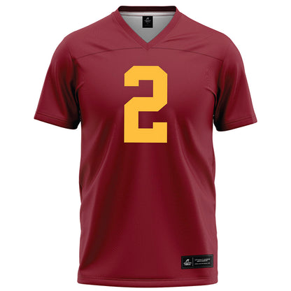 Minnesota - NCAA Football : A.J. Turner - Maroon Football Jersey-0