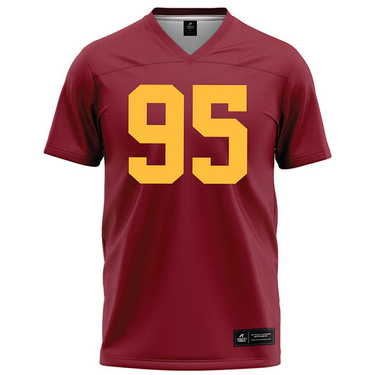 Minnesota - NCAA Football : Colin Hansen - Maroon Football Jersey-0