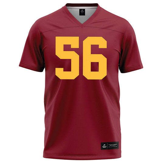 Minnesota - NCAA Football : Brett Carroll - Maroon Football Jersey-0