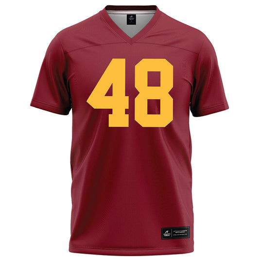 Minnesota - NCAA Football : Mason Carrier - Maroon Football Jersey-0