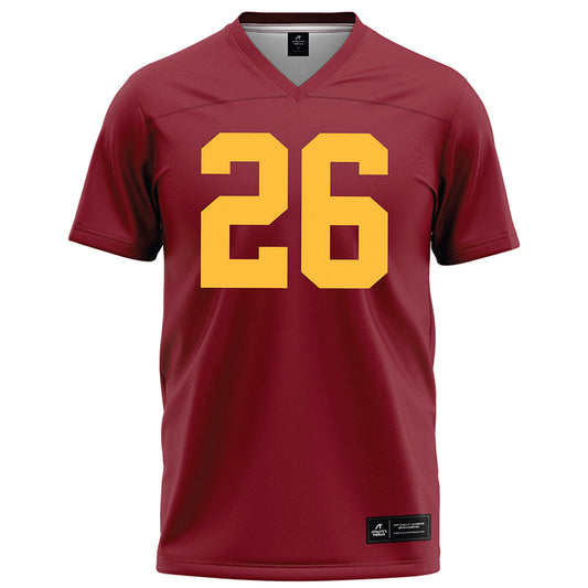 Minnesota - NCAA Football : Zachry Harden Jr - Maroon Football Jersey-0