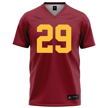 Minnesota - NCAA Football : Ethan Carrier - Maroon Football Jersey-0