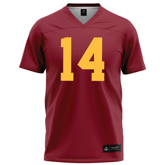 Minnesota - NCAA Football : Dylan Wittke - Maroon Football Jersey-0