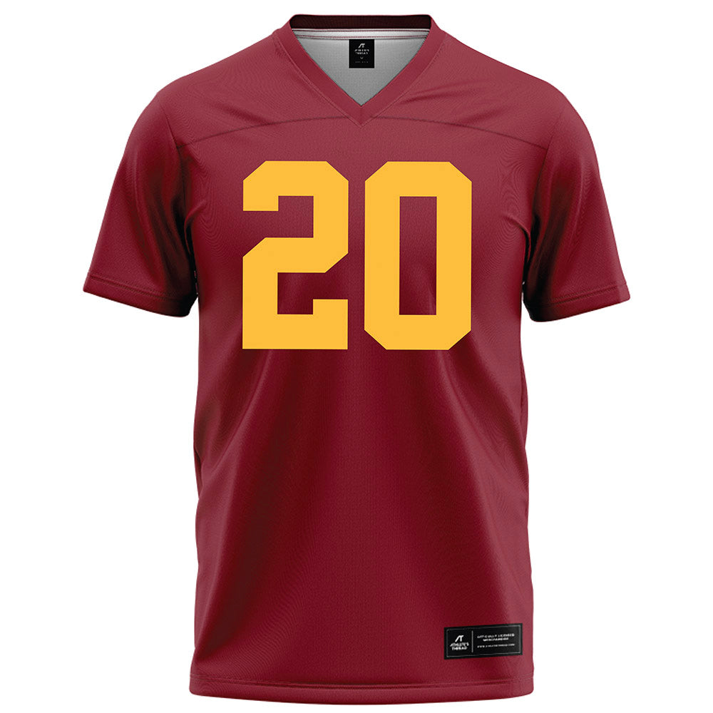 Minnesota - NCAA Football : Jeff Roberson - Maroon Football Jersey-0