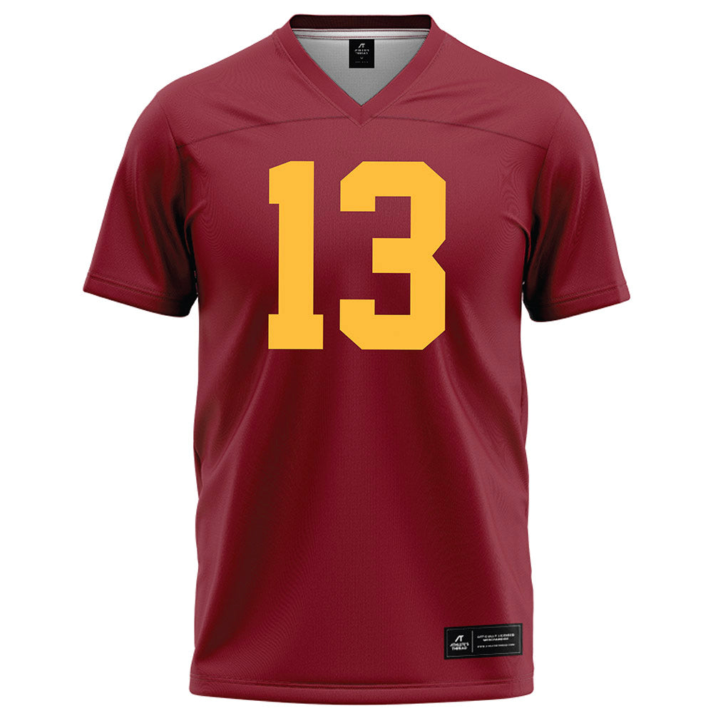 Minnesota - NCAA Football : Mike Gerald - Maroon Football Jersey-0