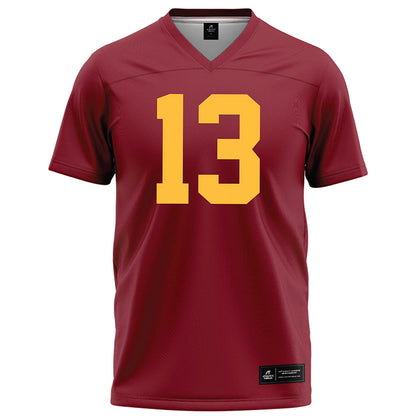 Minnesota - NCAA Football : Mike Gerald - Maroon Football Jersey-0