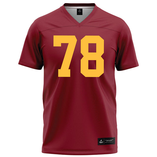 Minnesota - NCAA Football : Ashton Beers - Maroon Football Jersey-0