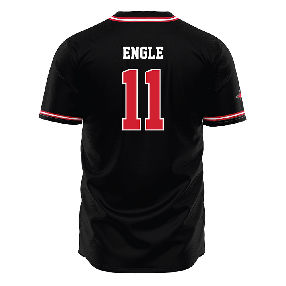 Fairfield - NCAA Baseball : Harrison Engle - Black Jersey-1