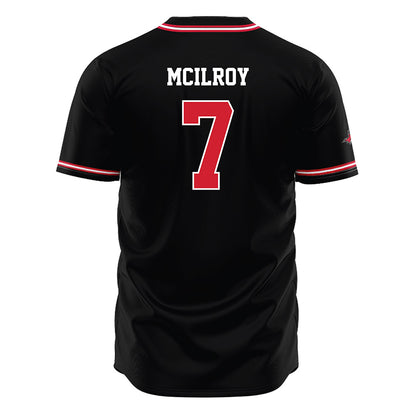 Fairfield - NCAA Baseball : Liam McIlroy - Black Jersey