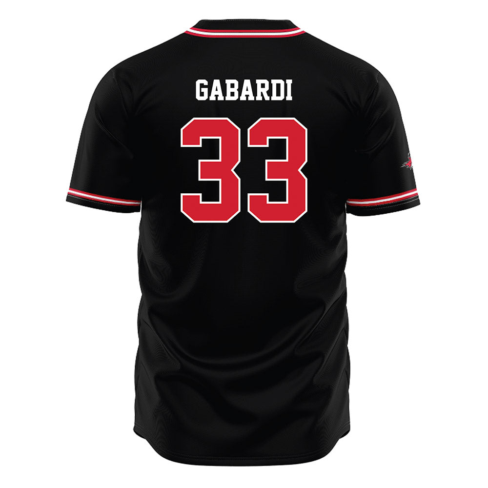 Fairfield - NCAA Baseball : Dom Gabardi - Black Jersey