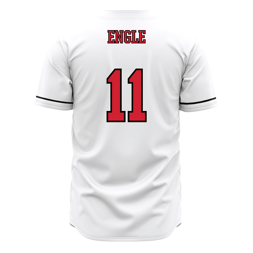 Fairfield - NCAA Baseball : Harrison Engle - White Jersey-1