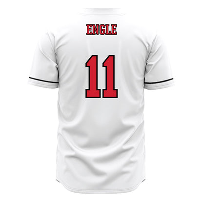 Fairfield - NCAA Baseball : Harrison Engle - White Jersey-1