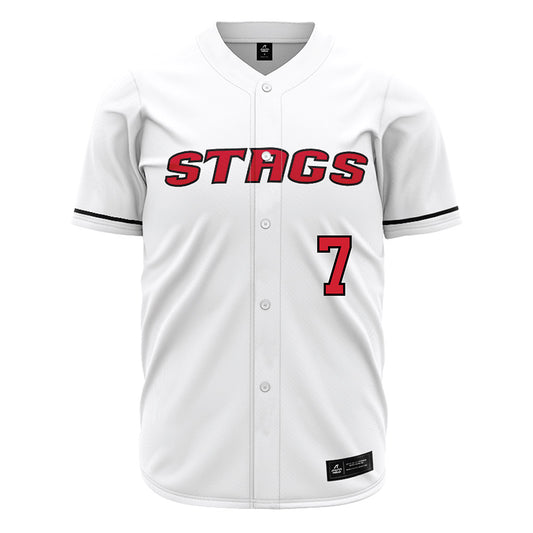 Fairfield - NCAA Baseball : Liam McIlroy - White Jersey