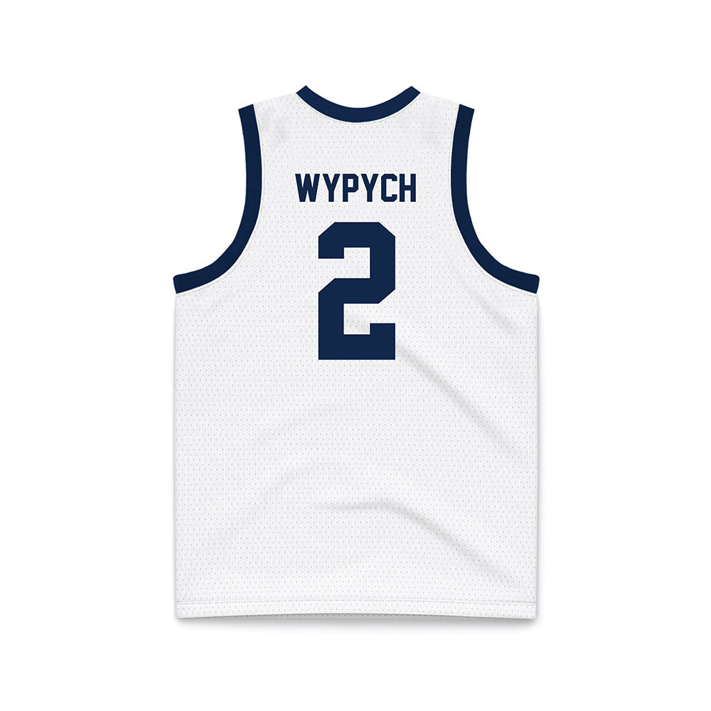 BU - NCAA Women's Basketball : Anna Wypych - White Basketball Jersey-1
