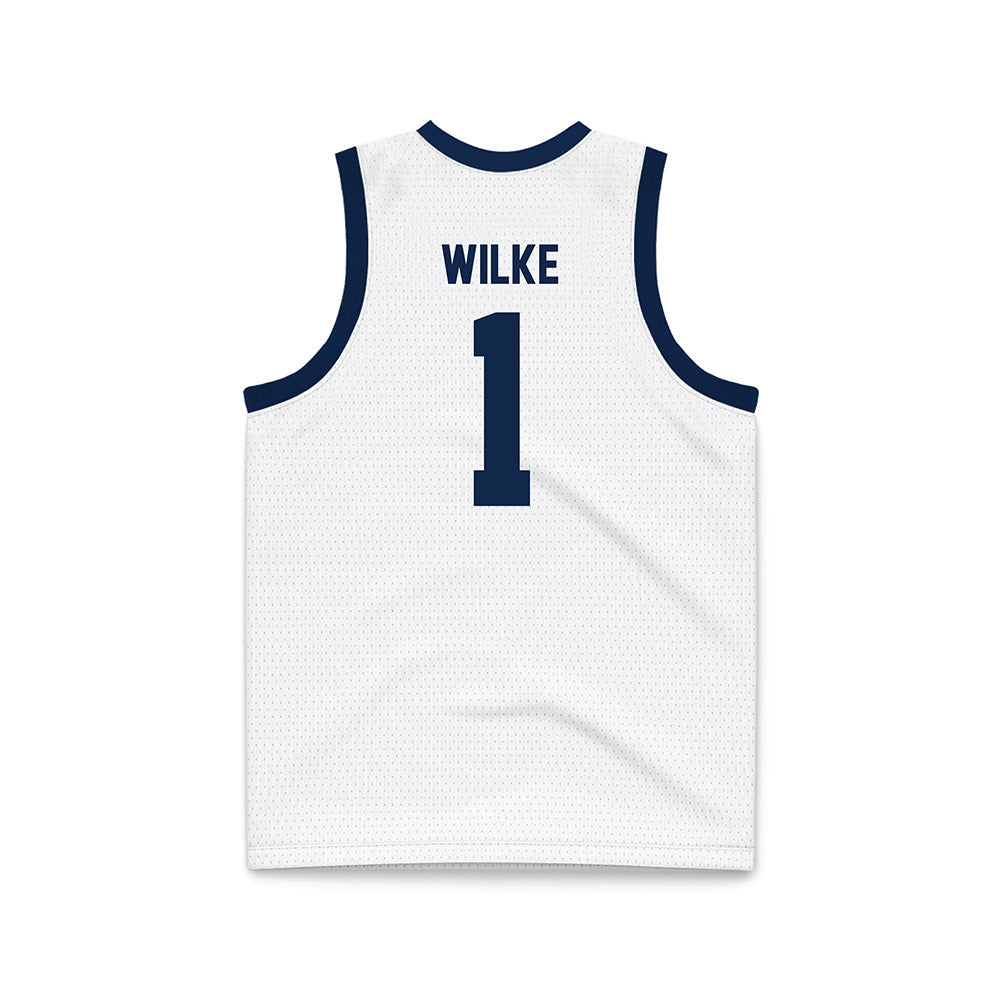BU - NCAA Women's Basketball : Gabby Wilke - White Basketball Jersey-1