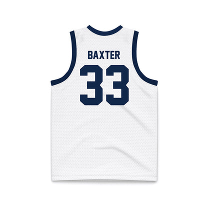 Butler - NCAA Women's Basketball : Addison Baxter - White Basketball Jersey-1