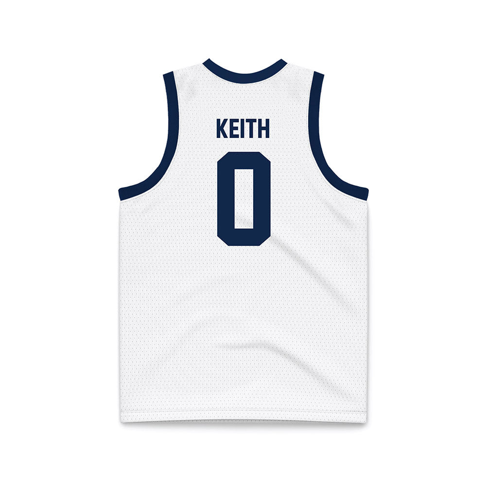 Butler - NCAA Men's Basketball : Jackson Keith - White Basketball Jersey-1