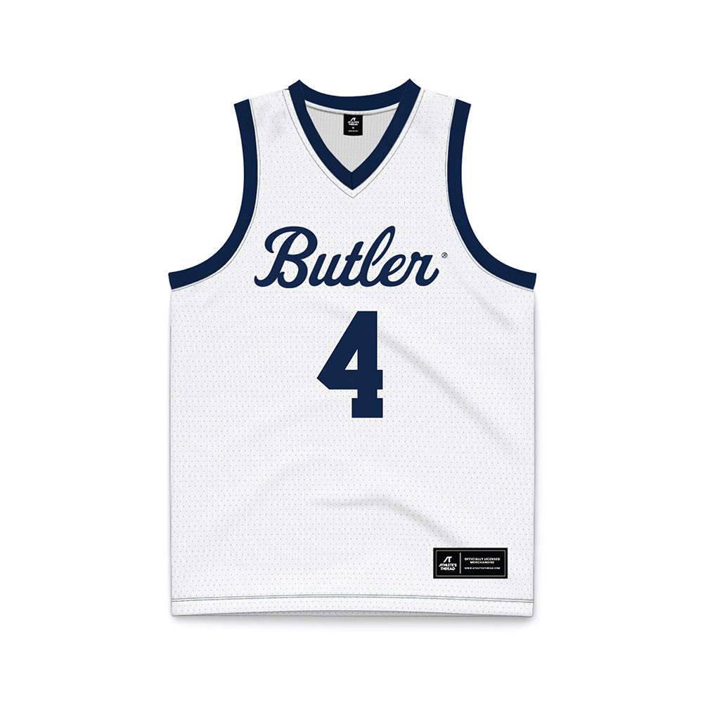 BU - NCAA Women's Basketball : Kennedy Langham - White Basketball Jersey-0