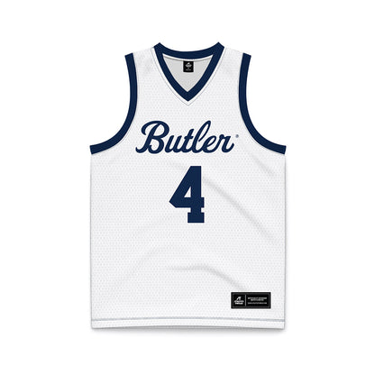 BU - NCAA Women's Basketball : Kennedy Langham - White Basketball Jersey-0