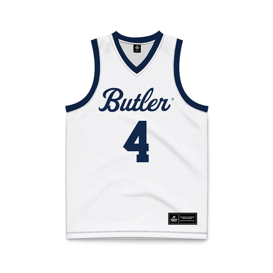 BU - NCAA Women's Basketball : Kennedy Langham - White Basketball Jersey-0
