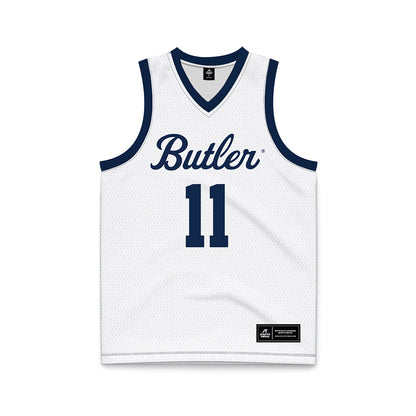 BU - NCAA Women's Basketball : Nevaeh Jackson - White Basketball Jersey-0