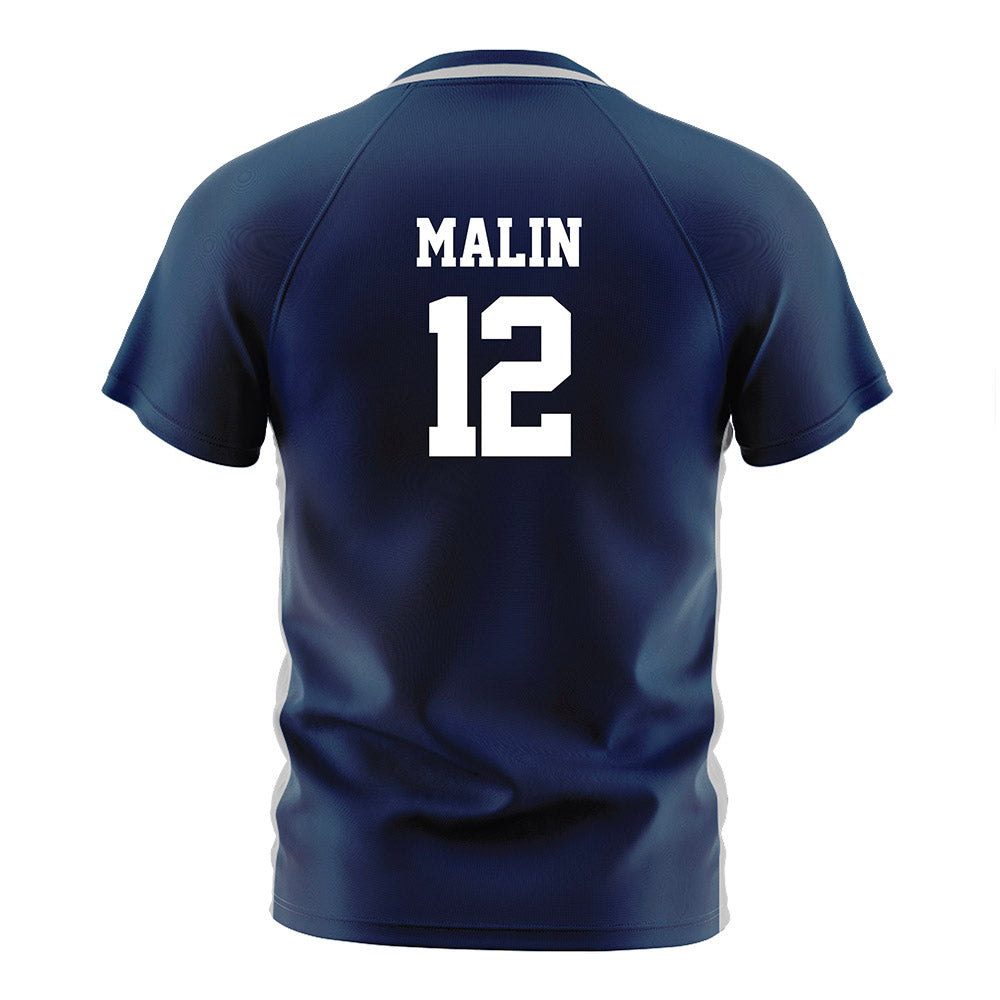 Butler - NCAA Women's Soccer : Kate Malin - Navy Soccer Jersey-1