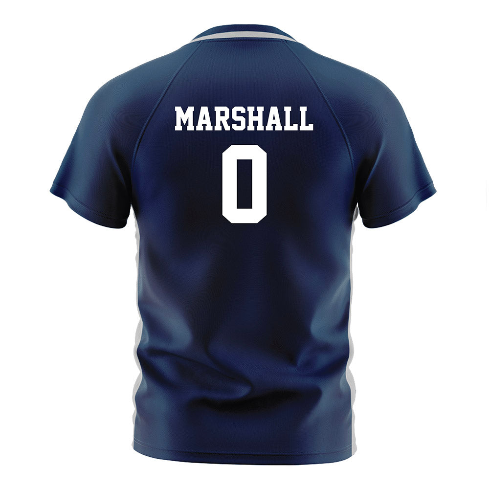 BU - NCAA Women's Soccer : Addie Marshall - Navy Soccer Jersey