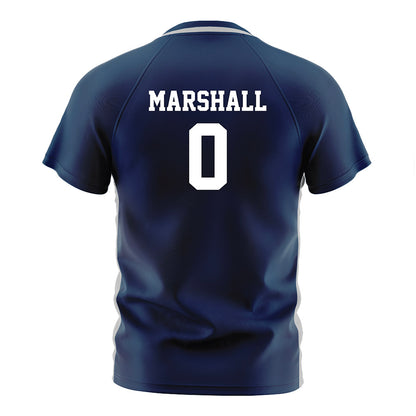 BU - NCAA Women's Soccer : Addie Marshall - Navy Soccer Jersey