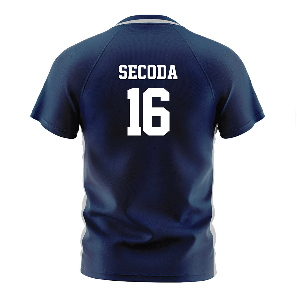 BU - NCAA Women's Soccer : Kylie Secoda - Navy Soccer Jersey-1