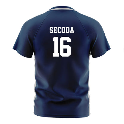 BU - NCAA Women's Soccer : Kylie Secoda - Navy Soccer Jersey-1
