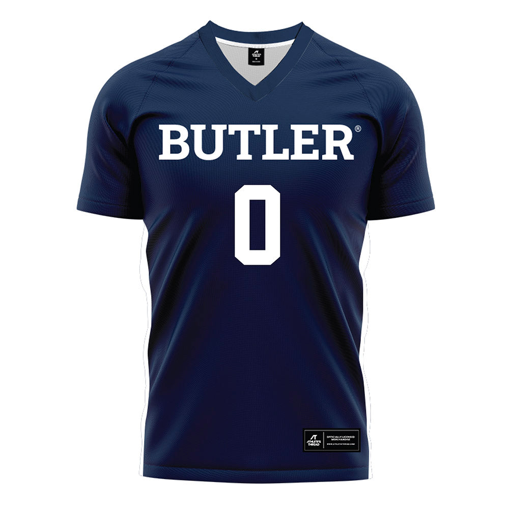 BU - NCAA Women's Soccer : Addison Ash - Navy Soccer Jersey-0