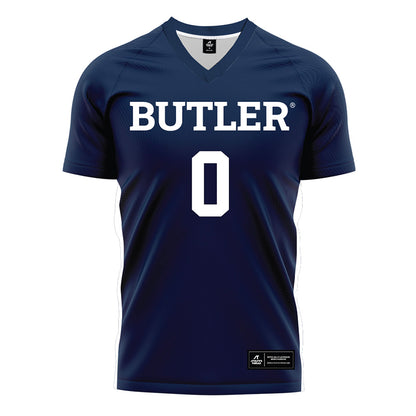 BU - NCAA Women's Soccer : Addison Ash - Navy Soccer Jersey-0