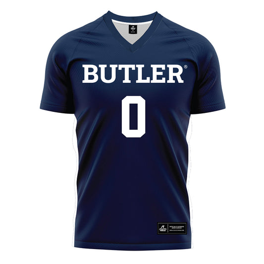 BU - NCAA Women's Soccer : Addison Ash - Navy Soccer Jersey-0