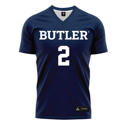 BU - NCAA Women's Soccer : Ceilidh Whynott - Navy Soccer Jersey-0