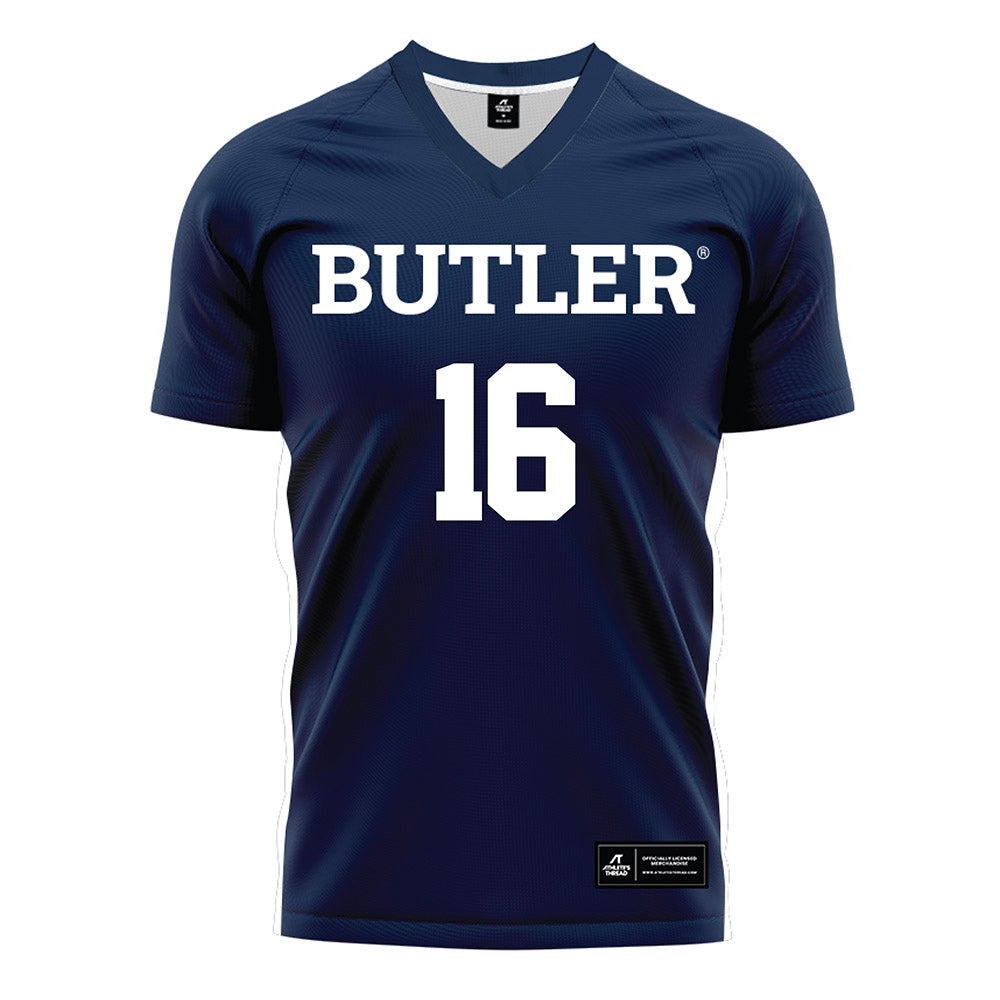 BU - NCAA Women's Soccer : Kylie Secoda - Navy Soccer Jersey-0
