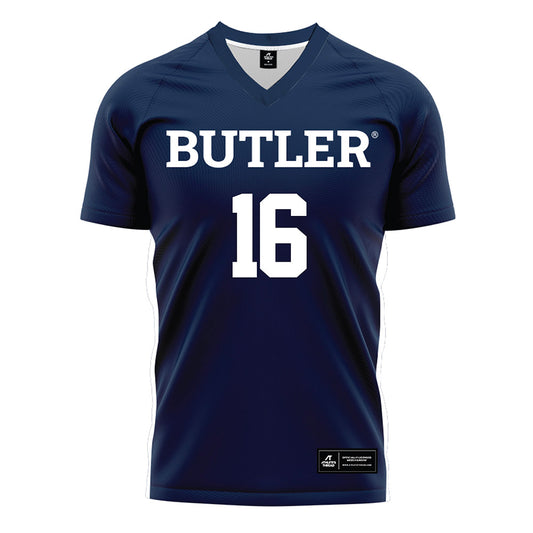 BU - NCAA Women's Soccer : Kylie Secoda - Navy Soccer Jersey-0