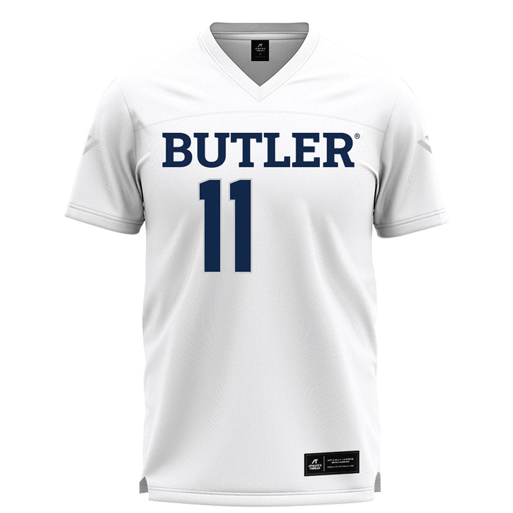  - NCAA Women's Lacrosse : Alyssa Lentz - White Lacrosse Jersey -0