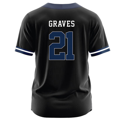 Butler - NCAA Softball : Kendall Graves - Black Jersey-1