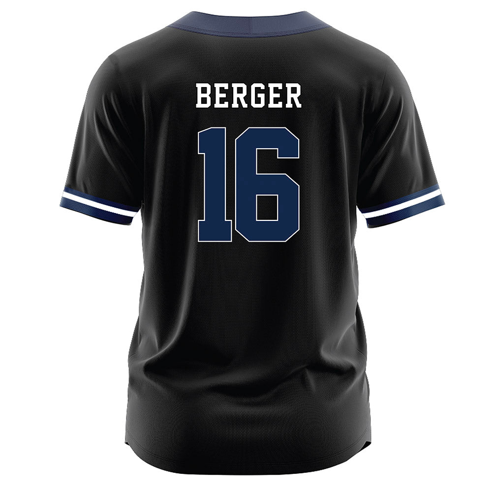 Butler - NCAA Softball : Maren Berger - Black Jersey-1