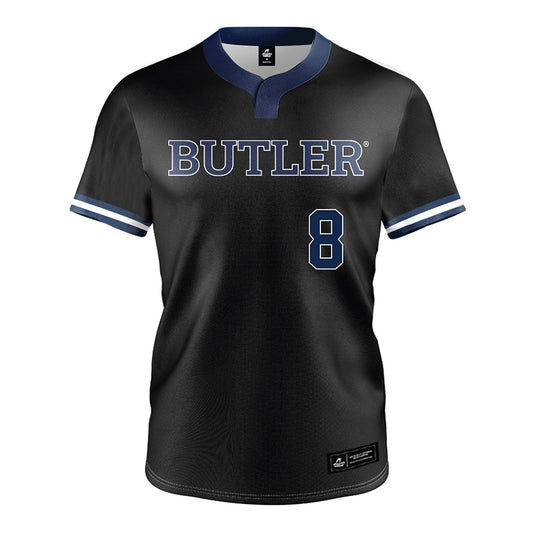 Butler - NCAA Softball : Alyx Johnson - Black Jersey-0