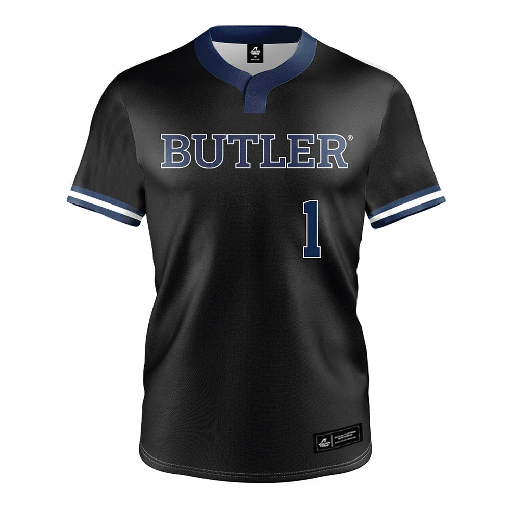 Butler - NCAA Softball : Kayla Preiss - Black Jersey-0